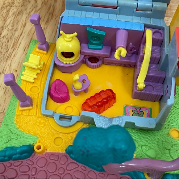 1994 Vintage Polly Pocket Bluebird Toys Swindon England Light Up Kitty House - Picture 8 of 12